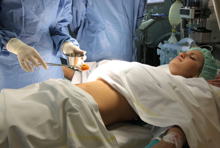 scene in a operating room